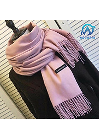 Khăn Choàng Cổ Nam Nữ Unisex Chất Len Cashmere Cao Cấp Mềm Mịn, Khăn Len Quàng Cổ 70x200cm