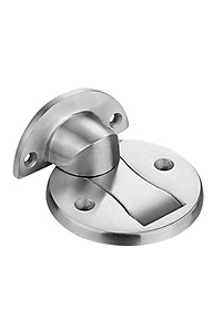 Chặn Cửa Nam Châm Inox 304 Dạng Đế Mỏng Hình Bán Nguyệt