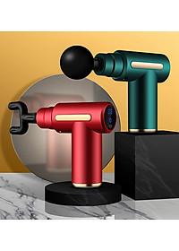 Máy Massage Cầm Tay Mini Đầu Nhôm 4 Đầu 6 Chế Độ Cao Cấp