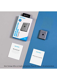 Bộ chuyển đổi 2 chiều HDMI 2 cổng (4k) Vention AFUH0 - Hàng chính hãng