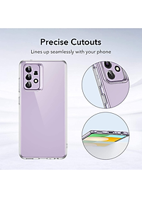 Ốp lưng silicon dẻo cho Samsung Galaxy A53 5G trong suốt mỏng 0.6mm hiệu Ultra Thin độ trong tuyệt đối chống trầy xước - Hàng nhập khẩu