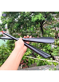 Đón gót giày dài 70cm gỗ Chiu Liu nguyên khối sơn mài VIP - DGH911 - Đón giày mọi tư thế cho Nam & Nữ