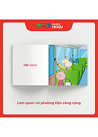 Truyện Ehon bé 1-2-3 tuổi - Bác lái xe buýt Voi