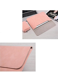BAO DA, TÚI DA, CẶP DA CHỐNG SỐC CHO MACBOOK, LAPTOP, SURFACE KÈM VÍ ĐỰNG PHỤ KIỆN