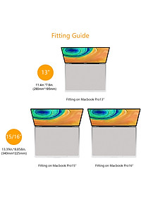 Miếng Vải Lót Phím Microfiber dành cho Macbook chống bụi bẩn bàn phím, vệ sinh màn hình Macbook