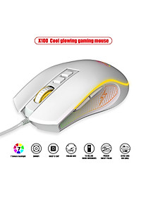 Chuột LED RGB 3600 DPI Gaming Mouse HXSJ X100 - hàng nhập khẩu