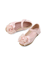 Giày búp bê cho bé gái 3 - 12 tuổi gắn nơ công chúa sang chảnh GE22