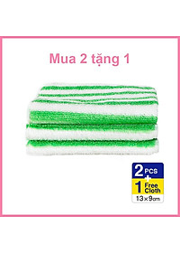 Khăn Lau Sợi Tre MyJae Lau Bếp, Lau Tay Đa Năng 2 Mặt Có Móc Treo 23cm x 18cm (3 Cái/Gói)