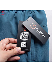 Quần đùi nam thể thao BIG SIZE  FASVIN Từ 80 Đến 120KG vải co giãn mềm mát D23559.HN