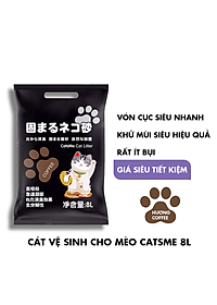 Cát Đất Sét Vệ Sinh Cho Mèo Catsme 8L Nhiều Mùi