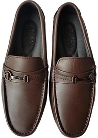 Giày Mọi Đế Âm Nam BIGGBEN Da Bò Thật Cao Cấp GM116