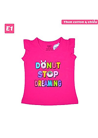 Đồ bộ bé gái yoyo hình thú từ 10-43kg. Chất thun cotton 4 chiều, giặt không vỡ hình- Kiến Lửa