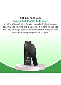 Lót giày giảm chấn cho giày công sở Spenco Arch Full - giảm áp lực cho chân khi đi nhiều, đứng lâu