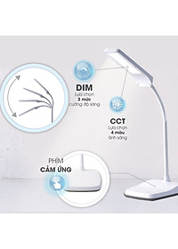 Đèn bàn học led cảm ứng chính hãng Rạng Đông Model: RD RL 36 LED