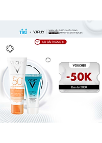 Bộ Kem Chống Nắng (Có Màu) Ngăn Sạm Da Và Giảm Thâm Nám Vichy Capital Soleil Anti-Daskspot