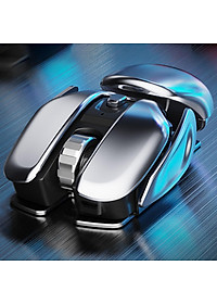 PX2 Wireless Mouse Rechargeable Metal Silent for PC Laptop Gaming Desktop