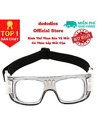 Kính Bảo Vệ Chơi Thể Thao, Bóng Rổ, Bóng Đá Chống Sương Mù, Mồ Hôi Cao Cấp - Có Thể Lắp Mắt Kính Cận - Hãng dododios