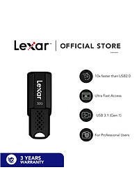 USB 3.1 Lexar S80 JumDrive 32GB / 64GB - Hàng Chính Hãng