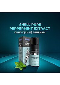 [Chai 100ml] Dung dịch vệ sinh nam hương bạc hà tươi mát - Shell Pure Peppermint Extract