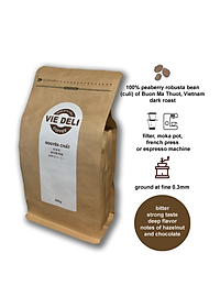 Cà phê bột Robusta Culi Viedeli, túi 500g