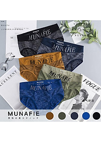 Bộ 5 quần lót nam tam giác cao cấp Nhật Bản - Cạp dệt liền - Không hằn da - Quần sịp xì nam phù hợp với mọi vóc dáng