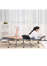 Giường xếp du lịch, vải bạt 3D chống thấm, chống bám bụi, xếp gọn kèm túi du lịch - NIKITA