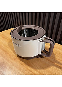 Nồi Lẩu Điện Mini 1.5L Mishio MK392 600W lòng nồi inox 304 không gỉ sét - hàng chính hãng