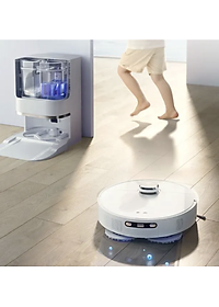 Robot Hút Bụi Lau Nhà Dreame L40s Ultra Xòe Giẻ, Tẩy Nước Nóng Lực Hút 19.000 Pa - Hàng Chính Hãng