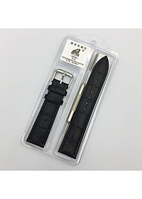 Dây đồng hồ da bò có vân cao cấp