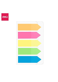 Giấy Note Ghi Chú Đánh Dấu Trang Giấy Phân Trang Dạng Dài Nhiều Màu Sắc Trong Suốt - 9062