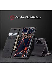 Bao da bò dạng ví dành cho Samsung Galaxy S21, S21 Plus, S21 Ultra mẫu case hàng nhập khẩu