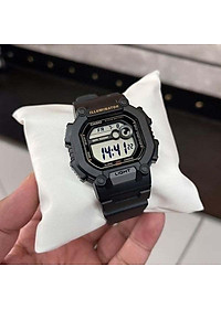 Đồng Hồ Nam Dây Nhựa Casio Standard W-737HX-1AVDF Chính Hãng - W-737HX-1A Pin 10 Năm