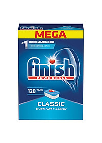 Hộp 120 viên rửa chén Finish Classic Dishwasher Tablets PTT09444