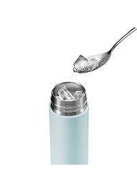 Bình giữ nhiệt Lock&Lock Belt Bottle LHC4267 490ml - Hàng chính hãng có quai xách, miệng rộng có thể cho đá - JoyMall