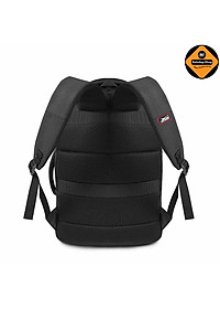 Balo Laptop Size Lớn Xbags Leader Cao Cấp Màu Đen, Đựng Được Laptop 17 Inch, Thiết Kế Mở 180 Độ, Nhiều Ngăn, Chống Nước, Chống Sốc, Phù Hợp Đi Làm Du Lịch!