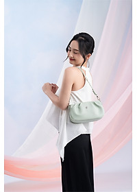 Túi Yuumy ( Thời trang nữ thiết kế kiểu nhún - Túi đeo vai da Seasand YN253 )