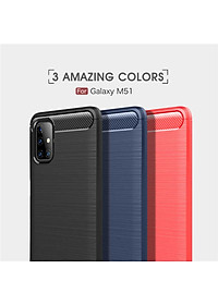 Ốp lưng chống sốc cho Samsung Galaxy M51 hiệu Likgus (chuẩn quân đội, chống va đập, chống vân tay) - Hàng nhập khẩu