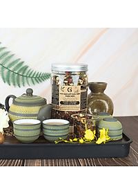 Trà gạo lứt đậu đen thanh nhiệt GUfoods - Tự nhiên, Healthy, Thanh lọc cơ thể, Mát gan, Cải thiện giấc ngủ, Đa dạng hương vị