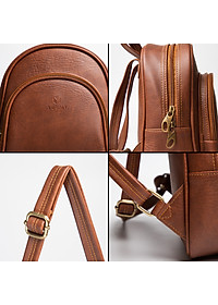 (HOT TREND) Balo da cao cấp - Balo nữ thời trang YUUMY YBA4 - balo da bò bền đẹp