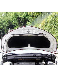 Gioăng Cao Su Chữ D Cho Ô Tô Chống Ồn, Chống Bụi Bẩn gắn cánh cửa xe ô tô kích thước rộng 14mm đóng cửa êm ái