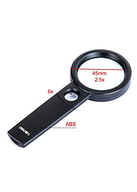 Kính Lúp Đường kính 45/55/70mm-Deli 909x