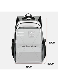 Balo thời trang phong cách Hàn Quốc dày dặn chống thấm nước dùng cho đi học, đi chơi - BEE GEE – BLTT9150