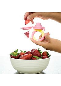 Túi Nhai Ăn Dặm Kích Thích Ngon Miệng Chính Hãng NatureBond Dựa Trên Nghiên Cứu FDA Hoa Kỳ Chống Hóc 6 Núm (3 Sizes)