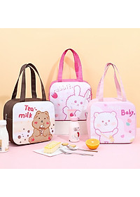 Túi Xách Đựng Hộp Cơm Giữ Nhiệt Mẫu Mới Siêu Hót - Chính Hãng 