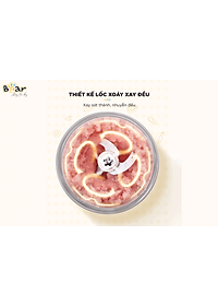 Máy Xay Thịt, Máy Xay Ăn Dặm Bear GR-B06V1 Xay Cực Êm Dung Tích 0.6 Lít Công Suất 200 W- Hàng Chính Hãng