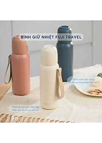 Bình Giữ Nhiệt Fuji Travel 500 ml - Inochi HNK.BNFT.3139 (Mẫu Màu Giao Ngẫu Nhiên)