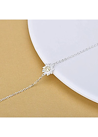 Lắc tay nữ thời trang LT86 xinh xắn hình hoa cúc S925