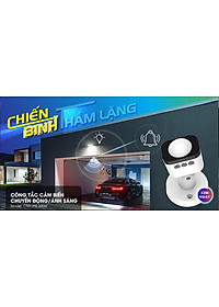 [Smart Rạng Đông] Công Tắc Cảm Biến Chuyển Động /Ánh Sáng Cao Cấp CT01 PIR 60W