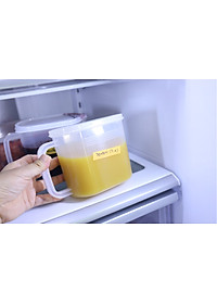 Hộp bảo quản thực phẩm có tay cầm 1000ml - Hàng nội địa Nhật Bản