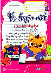 Vở Luyện Viết Lớp 2 - Tập 2 (Chân Trời Sáng Tạo)